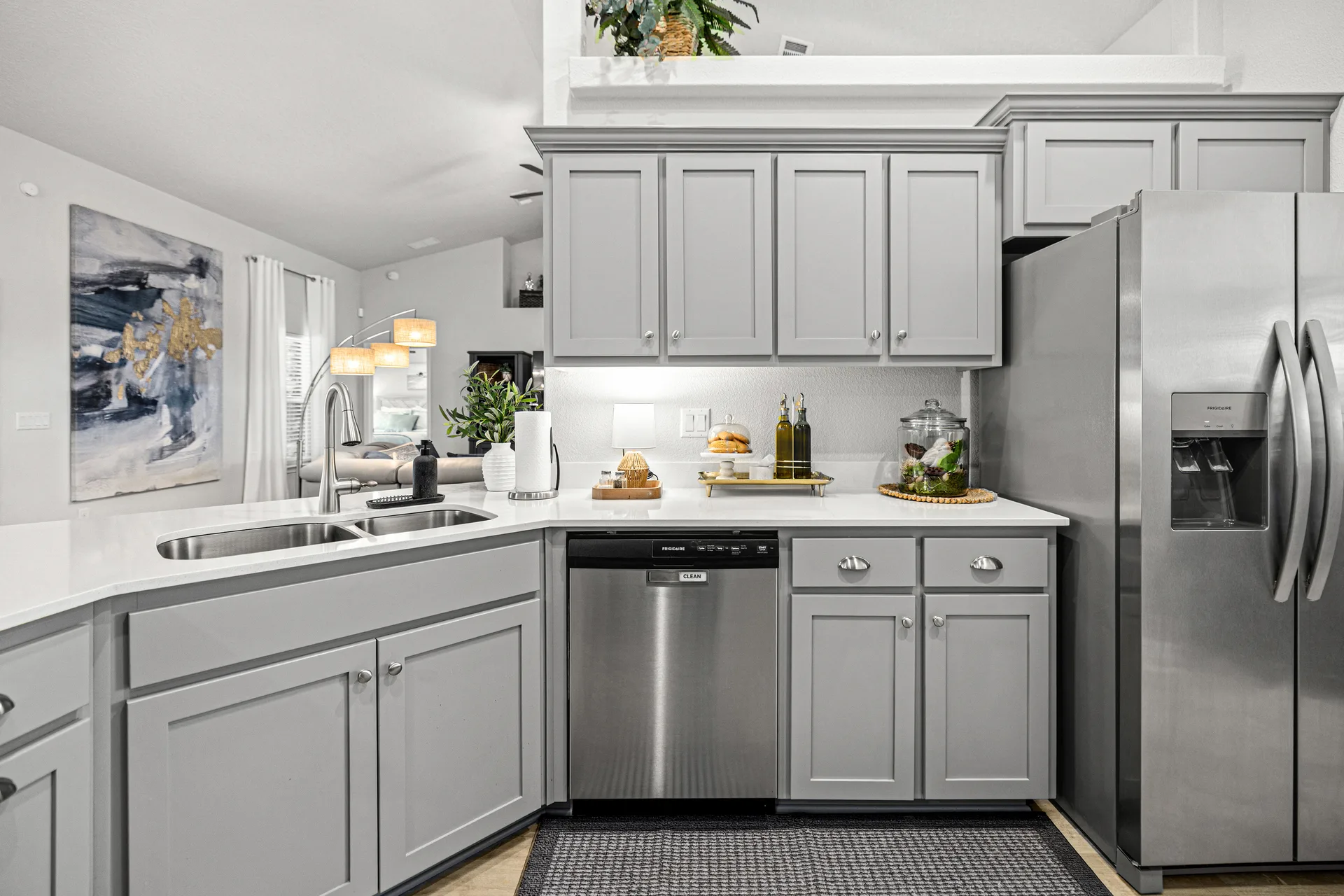 Kitchen sink and counter by Joy Signature Designs