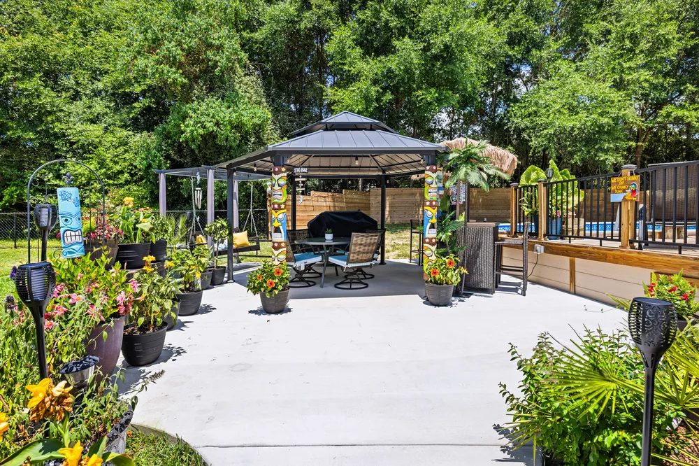 Porch redesign by Joy Signature Designs
